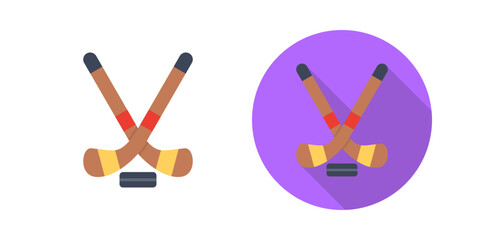 Ice Hockey Vector Icon