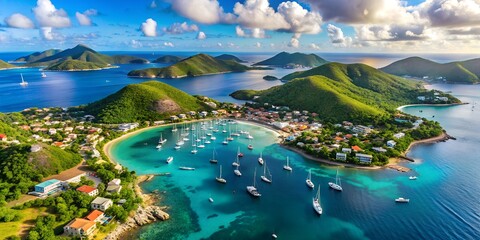 British Virgin Islands Aerial