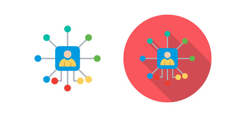 Networking Vector Icon