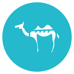 Camel Caravan Icon