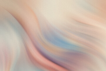Abstract close up of blurred pastel colors blending together in a soft and dreamy composition style