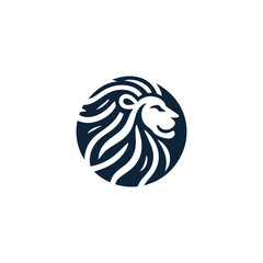 Lion symbol logo