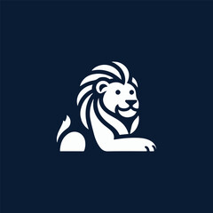 Lion symbol logo