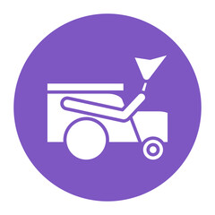 Skid Steer Loader Icon