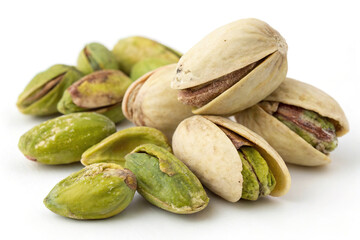 Pistachio isolated on white background