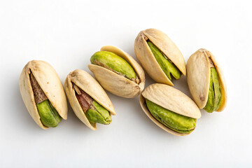 Pistachio isolated on white background