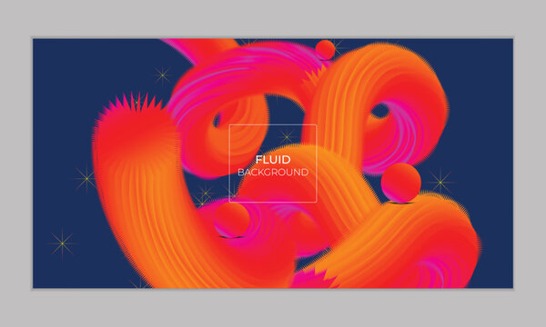 Dynamic and modern fluid background design &mdash; perfect for web, branding, and digital art projects. Smooth gradients and organic curves create an immersive visual flow.