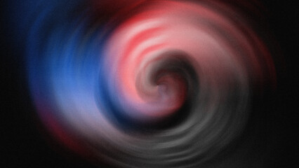 Abstract swirling vortex of red blue and white creating a dynamic and mesmerizing visual effect seen here