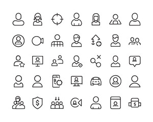 Remove User and Account Icons