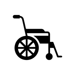 wheelchair glyph icon
