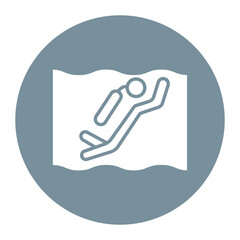 Open Water Diving Icon