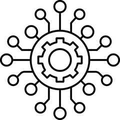 Os Management  SVG Icon