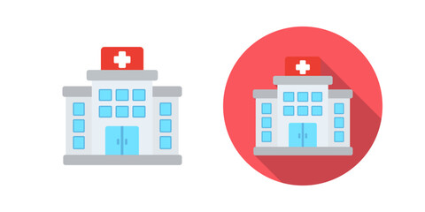 Hospital Vector Icon