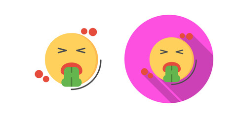 Vomit Vector Icon