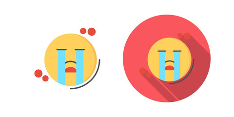 Crying Vector Icon
