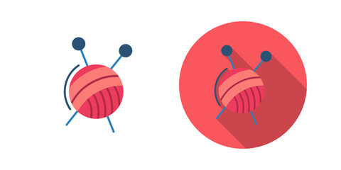 Knitting Vector Icon