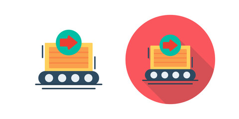 Obraz premium Container Vector Icon