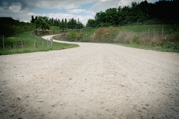 road in the countryside