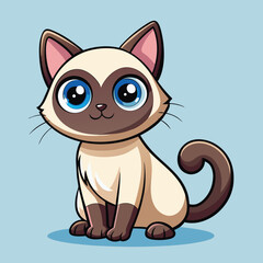 Cute cartoon cat
