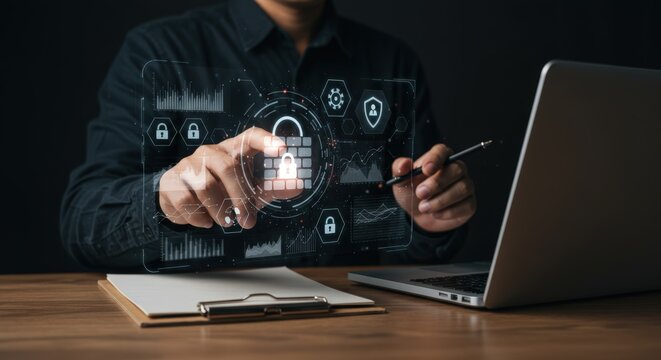 Cybersecurity Expert Protects Data with Holographic Firewall System