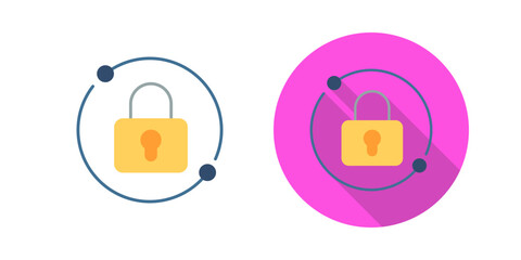 Pad Lock Vector Icon