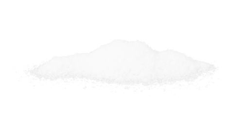 pile of white snow in winter isolated on white or transparent png