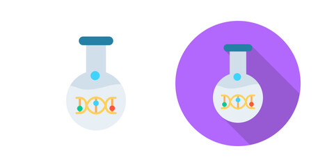 Fototapeta premium Dna Vector Icon