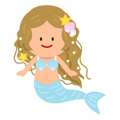 人魚のイラスト