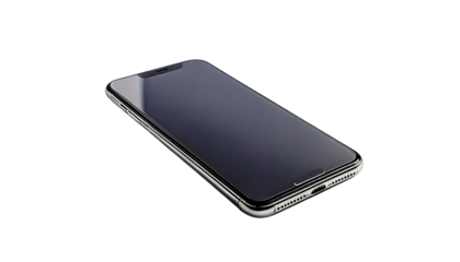 背景透過スマートフォン