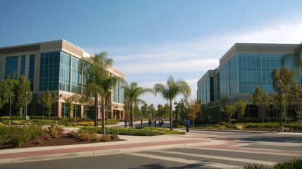 Obraz premium modern office building