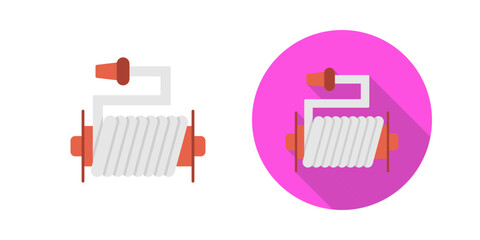 Water Hose Vector Icon