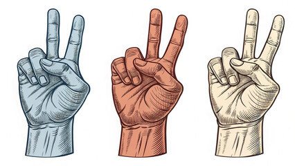 Vector Hand Silhouettes with Gestures and Signs – Transparent PNG for Logos, Illustrations, and Icons