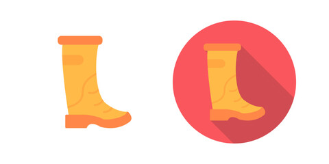 Rain Boots Vector Icon
