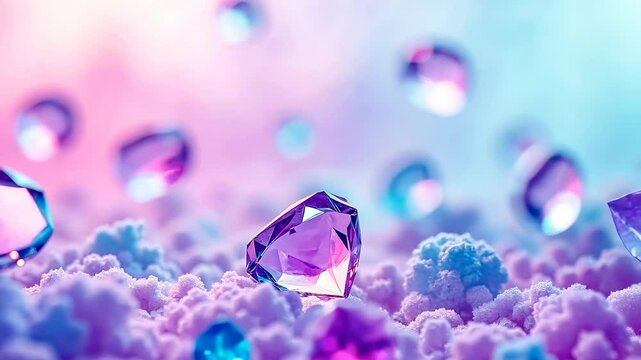 Rock Candy, sugar crystals, colorful confectionery. Sweet delight. Crystals grow in dense clusters. Colors reflect varied light angles. Flavor diversity broadens taste range.