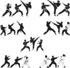 karate vector file 