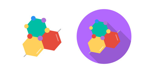 Molecule Vector Icon
