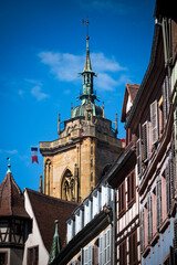 Historic centre of Colmar in Alsace, France
