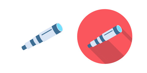 Binocular Vector Icon