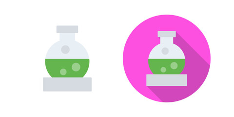 Flask Vector Icon