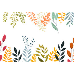 Leaf Border Clipart leaves leaf illustration vector