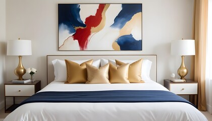 interior modern design room 3d