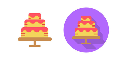 Cake Vector Icon