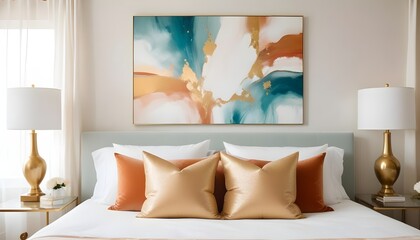 interior modern design room 3d