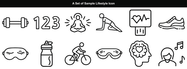 Fototapeta premium Lifestyle Choices: Elevate Daily Living with Balance and Wellness