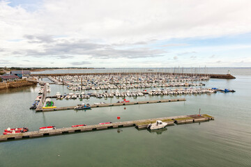 marina of Port Haliguen, Quiberon, Brittany, France