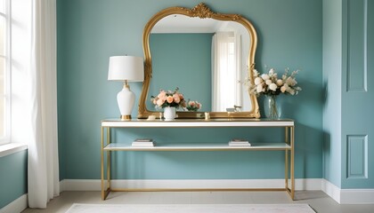 interior modern design room 3d