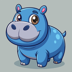 Cartoon Hippo