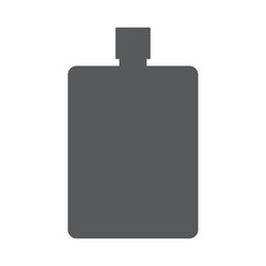 perfume bottle vector icon on a white background	
