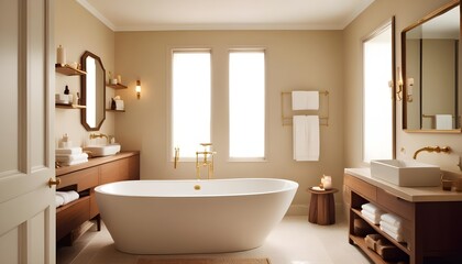 interior modern design room 3d