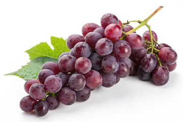 Fototapeta premium Grapes isolated on white background